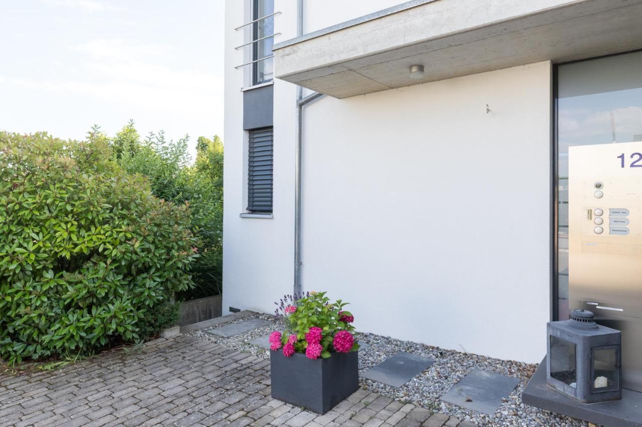 Bodensee Apartment Ueberlingen "Bauhaus Ueber Der Stadt" Kültér fotó